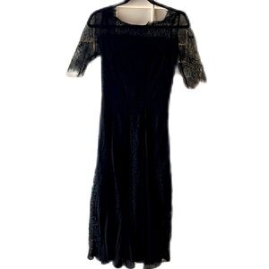 Molly Bracken midi black dress size s